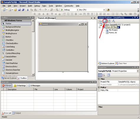 MySQL VB.NET Tutorial 的图像结果