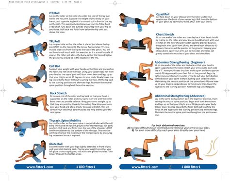 Foam Roller Exercises , Full-Body Foam Rolling Exercises: The Complete Guide – KCCR