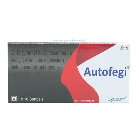 Autofegi Soft Gelatin Capsule | Uses, Side Effects, Price | Apollo Pharmacy