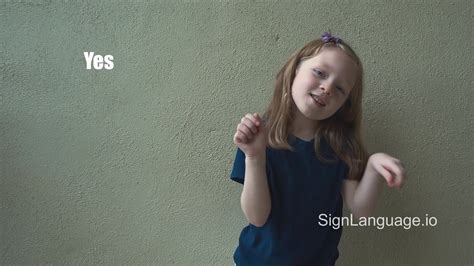 What Is Yes In Asl Sign Language at Sarah Turpin blog