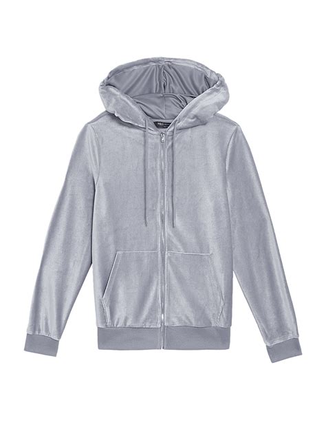 Buy Velour Zip Up Hoodie at Marks & Spencer