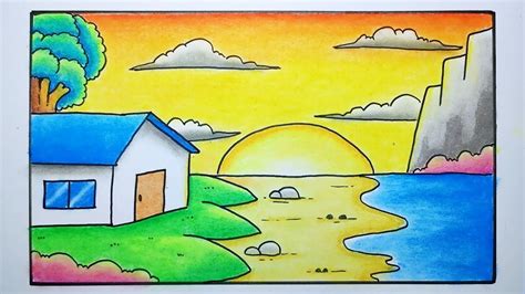 Easy Drawing of Scenery 的图像结果