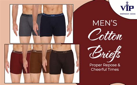 VIP Men's Cotton Trunks (Pack of 5) (ULTIMA_Color May Vary_80cm ...
