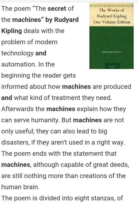 is this poem a warning or does it highlights the superior power of ...