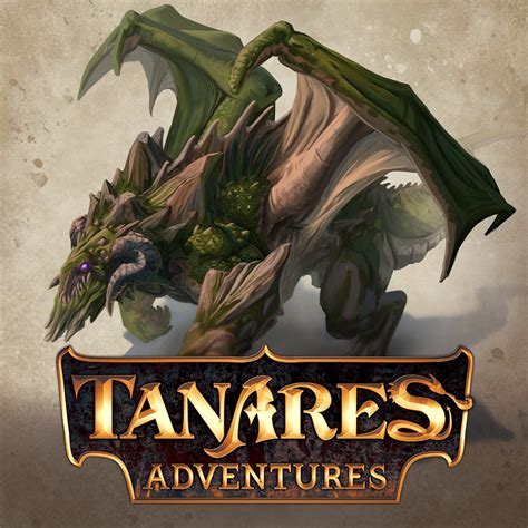 ArtStation - Tanares Adventures - Drakes and Magma Worm