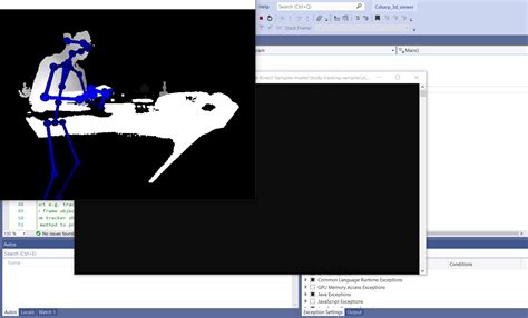 Azure Kinect Samples 的图像结果