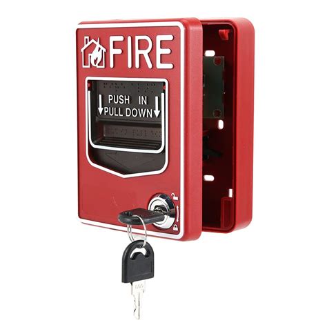 Buy Fire Lite Alarms, Dual Action Manual Pull Station Fire Alarm Horn ...