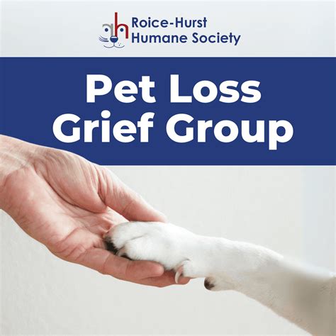 Pet Loss Grief Group - Roice-Hurst Humane Society