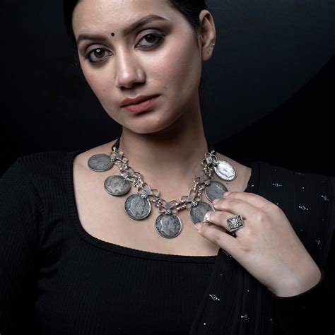 Sikka Haar | Silver Coin Jewellery