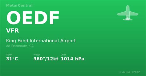 OEDF Weather | VFR - King Fahd International Airport | METAR & TAF
