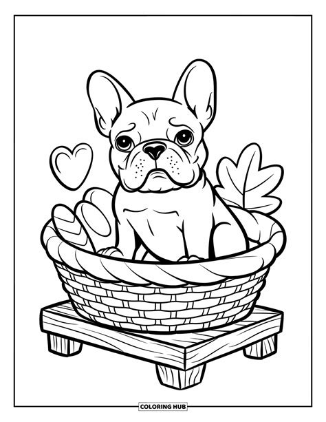 85+ French Bulldog Coloring Pages for Kids & Adults (Free Printable PDFs)
