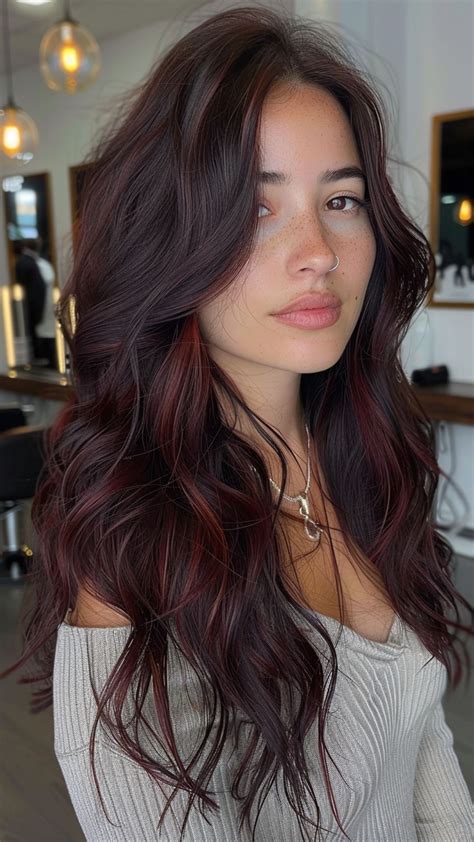 Red and dark brown hair – Artofit