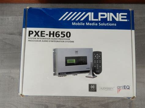 ALPINE PXE-H650 Audio Processor for Seamless System India | Ubuy