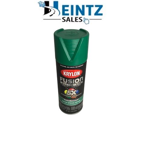 Krylon - 2751 Satin Spring Grass Spray Paint Fusion All in One Paint ...
