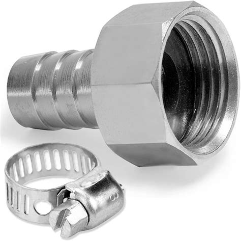 Buy beduan Stainless Steel Garden Hose Swivel Fitting 34" Barb x 34 ...
