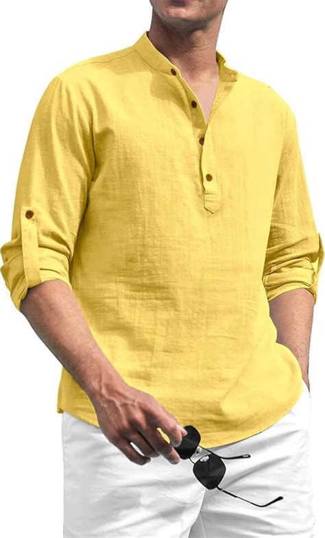 Amazon.in: Yellows - Men's Kurtas / Men's Indian Clothing: Clothing ...