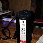 Swiss Military CIV1 Car Invertor/Charger with ion Bars (Black), White ...