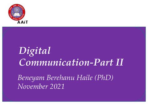 Image result for Digital Communication Course