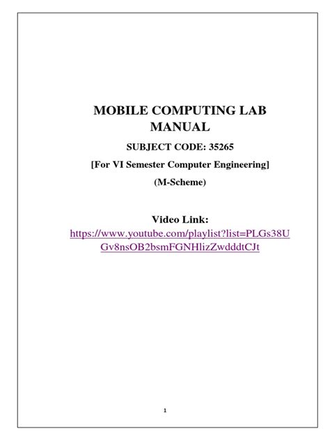 Image result for Mobile Computing Lab Manual