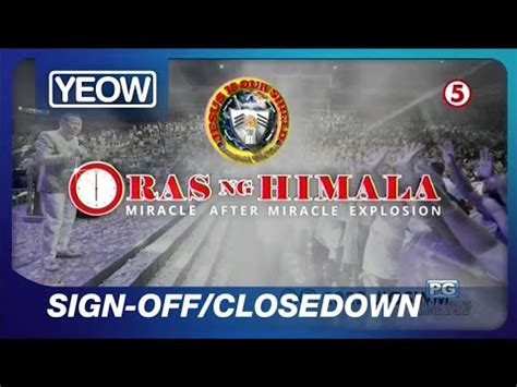 Image result for Channel 5 Sign Off