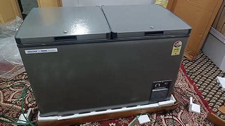 Voltas CVF320DD P/CVF320DA4-P-PL Double Door Deep Freezer cum chiller ...