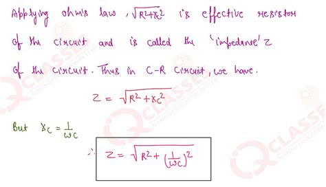 class12 ISC Physics Nootan Chapter Alternating Current