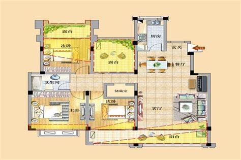 50平米房子装修效果图 - 随意优惠券