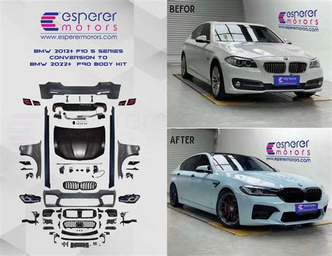 BMW F10 TO F90 M5 CONVERSION BODY KIT – Esperer Motors
