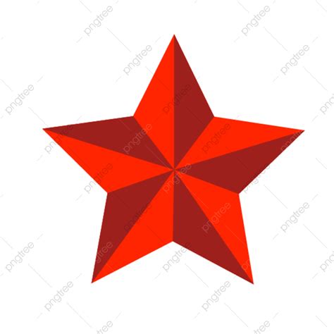 Five Point Star Clipart Hd PNG, Five Pointed Star Simple Element Design ...