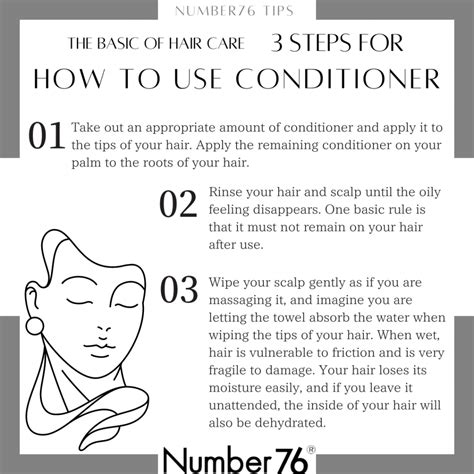 3 Steps for How TO USE Conditioner - Number76 Singapore Hair Salon