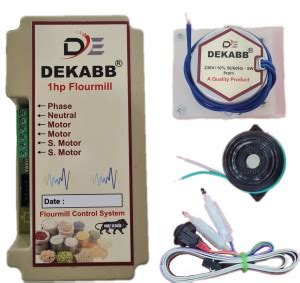 DEKABB 1hp Flourmill Circuit Set | 1hp Circuit, Feeding Motor, Wiring ...
