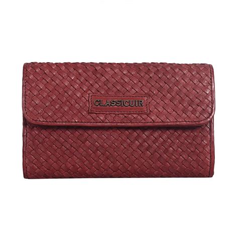Strasbourg Basket Weave Wallet – Classicuir