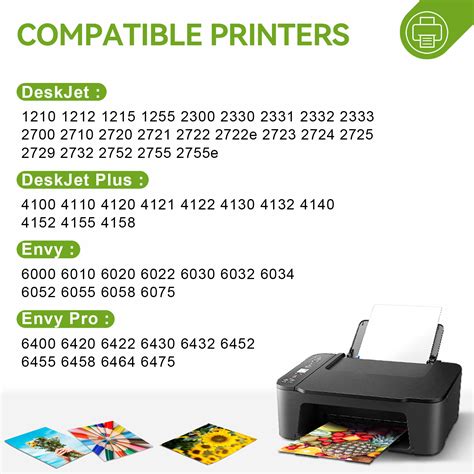 67 XL Ink Cartridges for HP67 DeskJet 2330 2700e 4120 4158 Envy 6000e ...