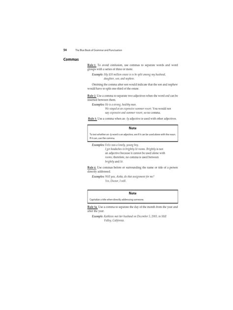 Image result for Parenthesis Comma Rule