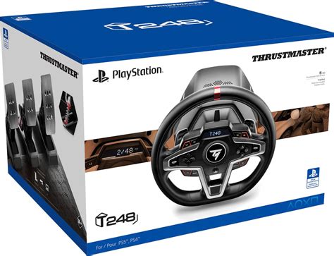 Thrustmaster T248 Racing Wheel and Magnetic Pedals for PS5, PS4, PC ...