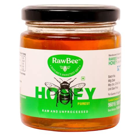 RAWBEE Honey 100% Pure Unprocessed Raw Organic Natural Honey NABL ...