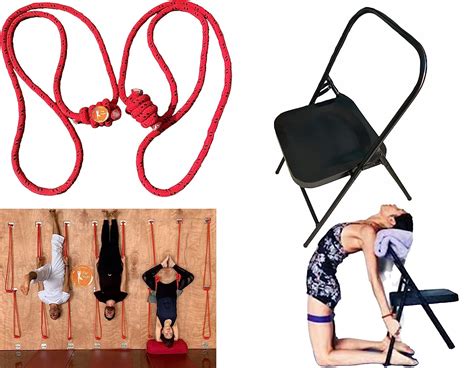 The Yogis Iyengar Wall Yoga Ropes full Set of - 2 Ropes And 1 Yoga ...