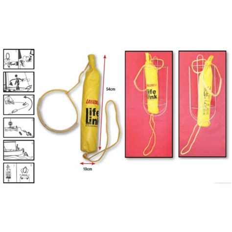Rescue Line mini c/ 20 mts cabo flotante • Naval Chicolino