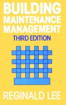 Buy Building Maintenance Management Book Online at Low Prices in India ...