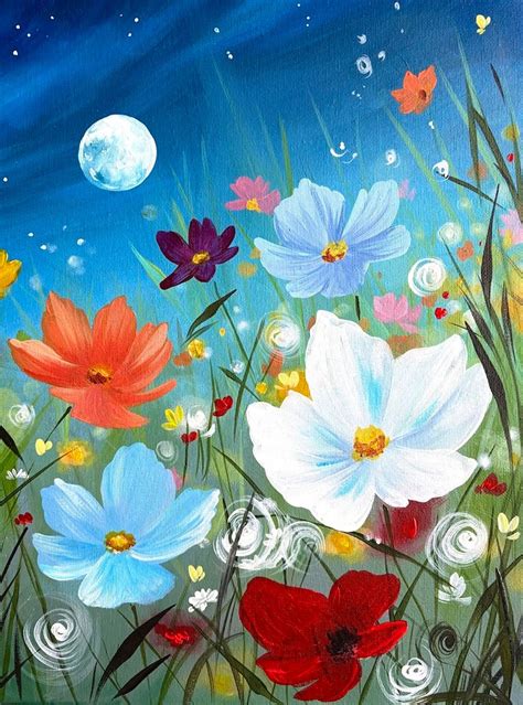 Join Brush Party to paint "Midsummer Nights" - The Ladygrove Didcot ...