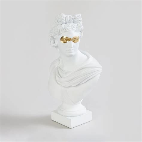 Buy Rivoli Polyresin Roman Bust Table Accent from Home Centre at just ...
