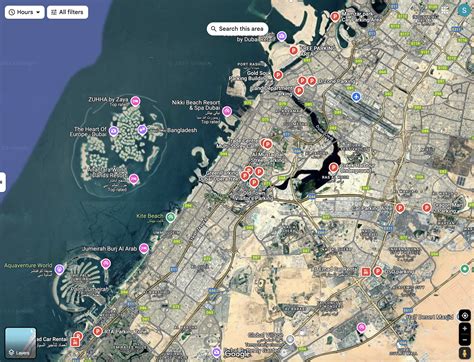 Map Offline Dubai