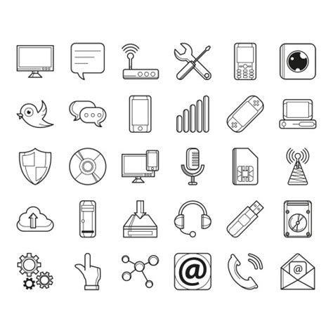 Technology Icon Set 的图像结果
