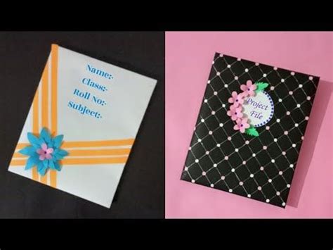 Image result for Project File Cover Page Design Handmade