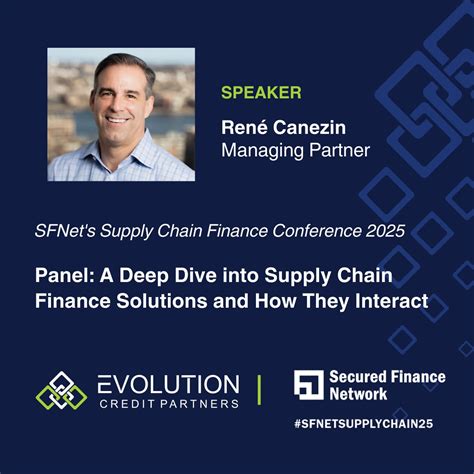René Canezin to speak at Secured Finance Network's Supply Chain Finance ...