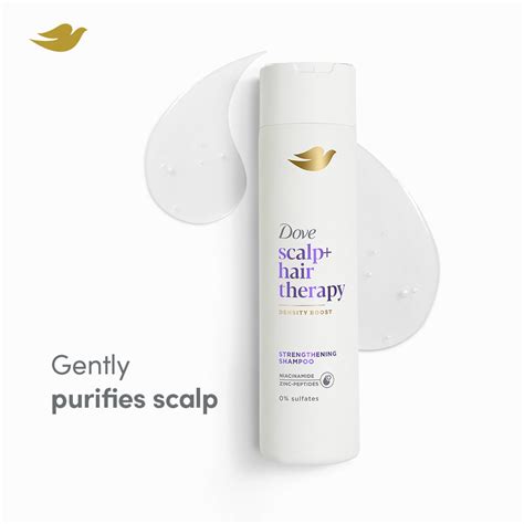Dove Scalp+Hair Therapy Sulphate Free Density Boost Strengthening Sham