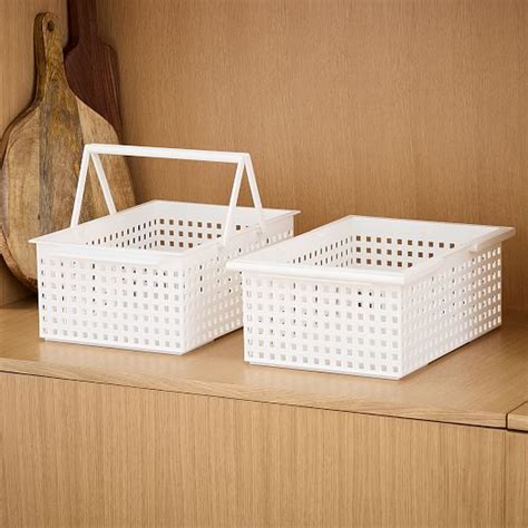 Image result for Stackable Plastic Baskets