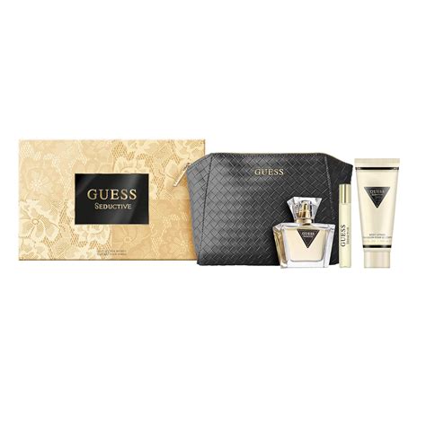 Guess Seductive Women Eau de Toilette 4 Piece Gift Set – Perfume Spray ...