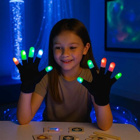 Flashing Light Up Gloves,Flashing Light Up Gloves,sensory toys,light up ...