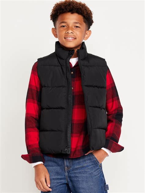 Water-Resistant Quilted Puffer Vest for Boys | Old Navy